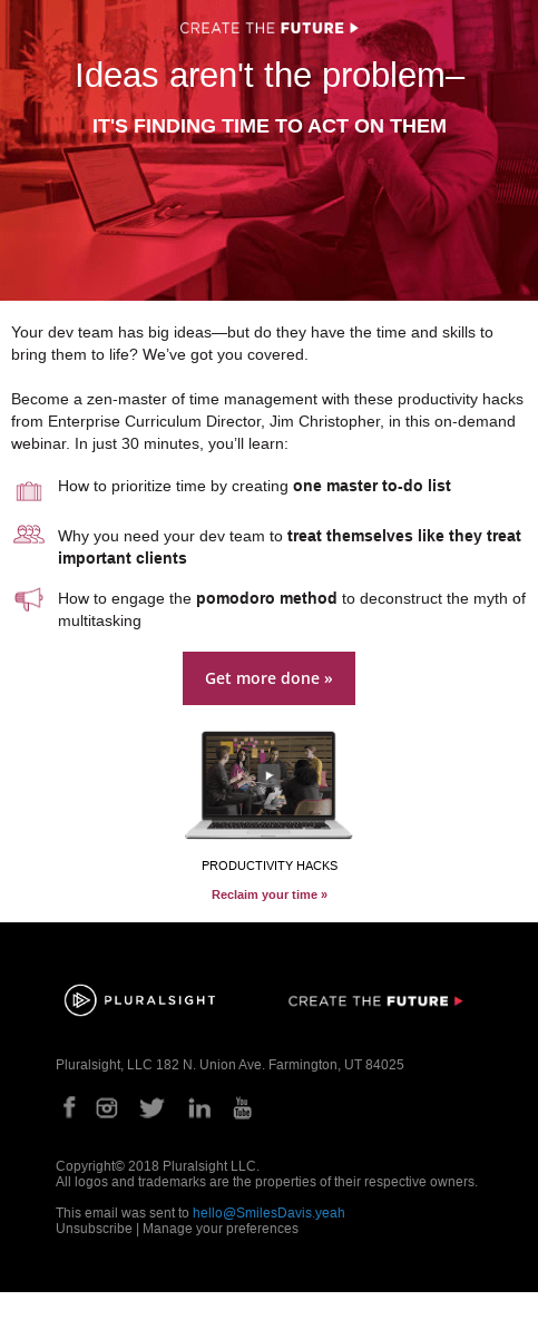 Got big ideas? 3 productivity hacks for your developers