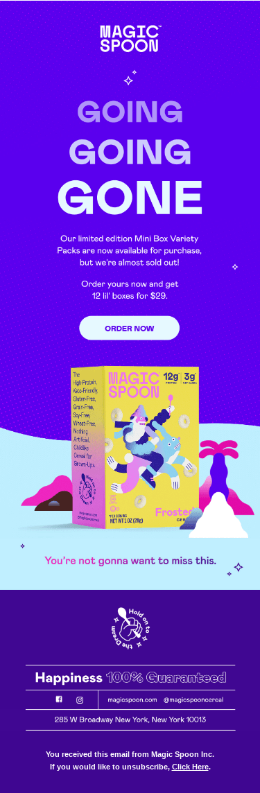 Grab them before they're gone!