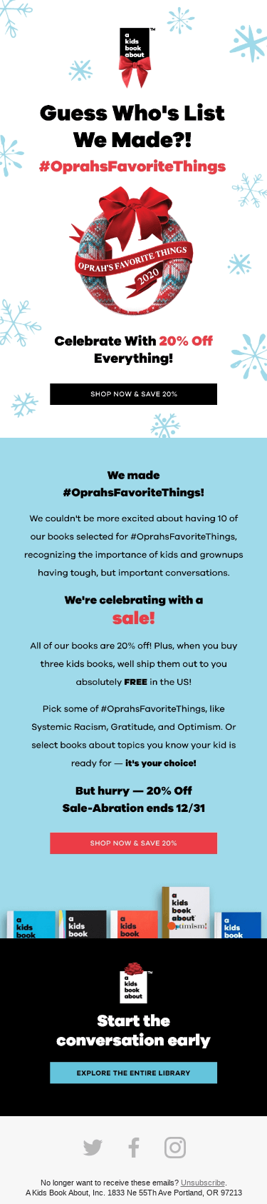 Guess Who's List We Made #OprahsFavoriteThings