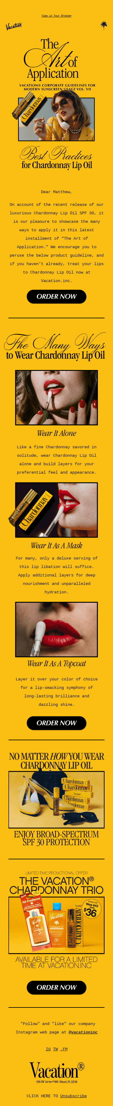 📙 Guide to Chardonnay Lip Oil