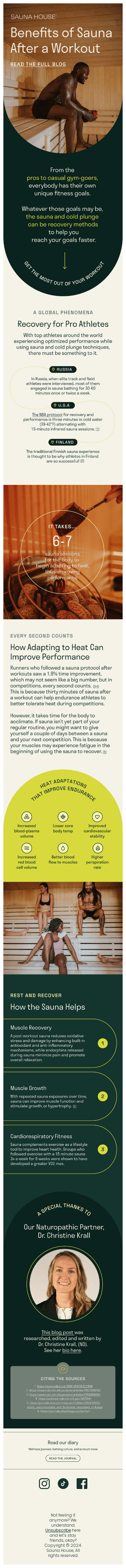 Gym - Sauna - Recover - Repeat