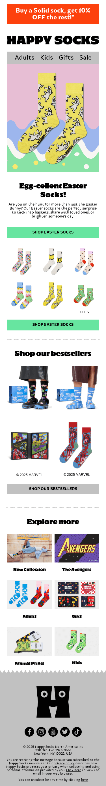 Happy Easter with Happy Socks