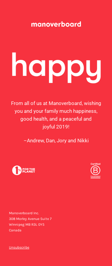 Happy Holidays, Friend.