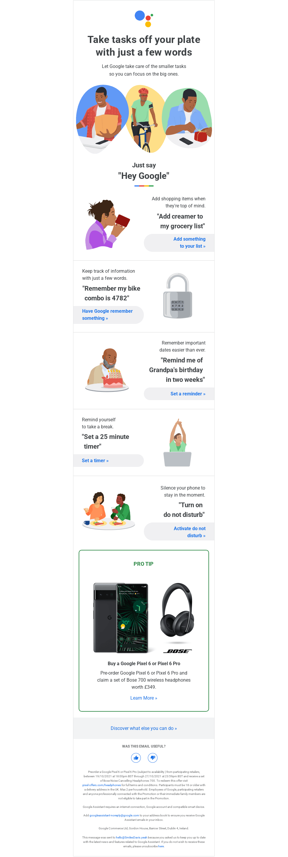  Have too much on your plate? ⏰