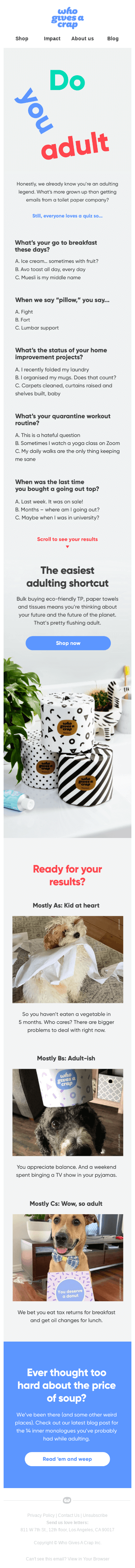 Have you been adulting?