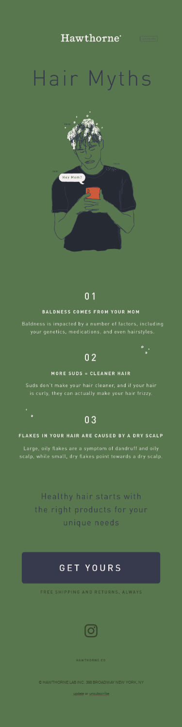 Have you been treating your dandruff wrong? 💁‍♂️