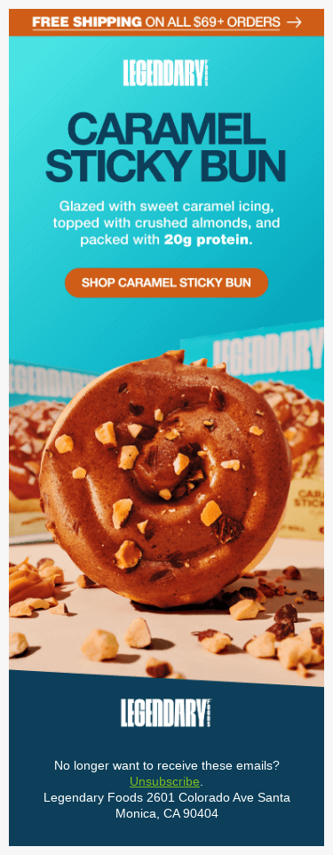 Have you tried our new Protein Sticky Bun?