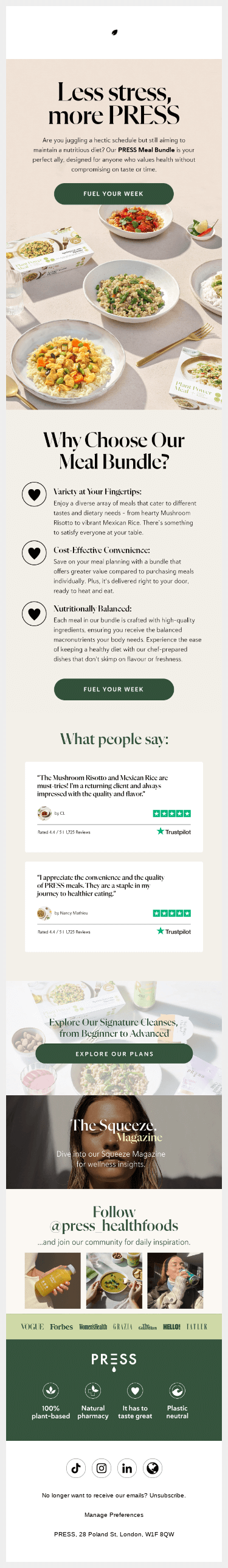 Healthy Meals, Ready in Minutes