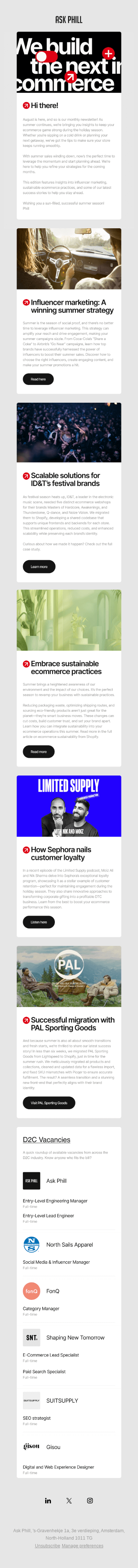 Heat up your e-commerce: success strategies for the summer holidays.