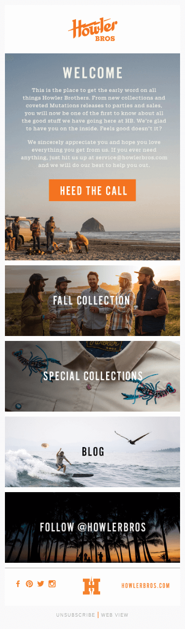 Heed the Call / Welcome to the Howler Brothers' Family