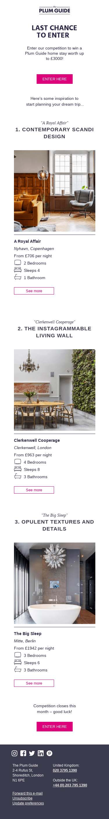 Hey Smiles Davis, Win a £3,000 Stay on Us