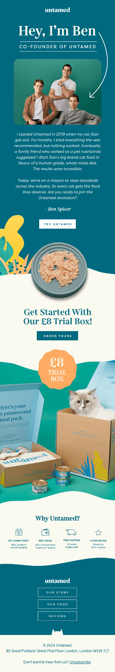 Hey, this is Ben, Co-Founder of Untamed