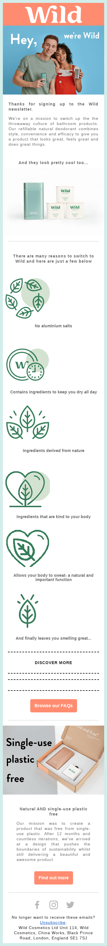 Hey! Welcome to the Wild side