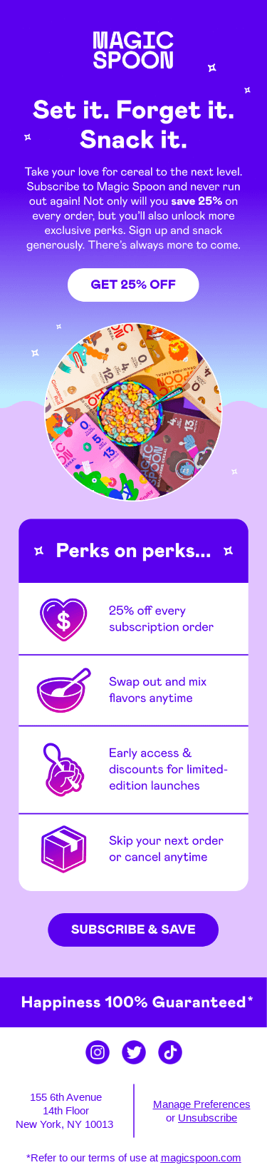 High-protein cereal on repeat 🔁