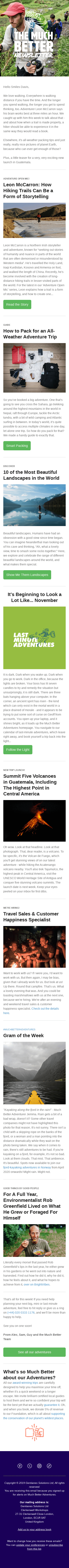 How a Hiking Trail Can Be a Form of Storytelling 🥾🌏