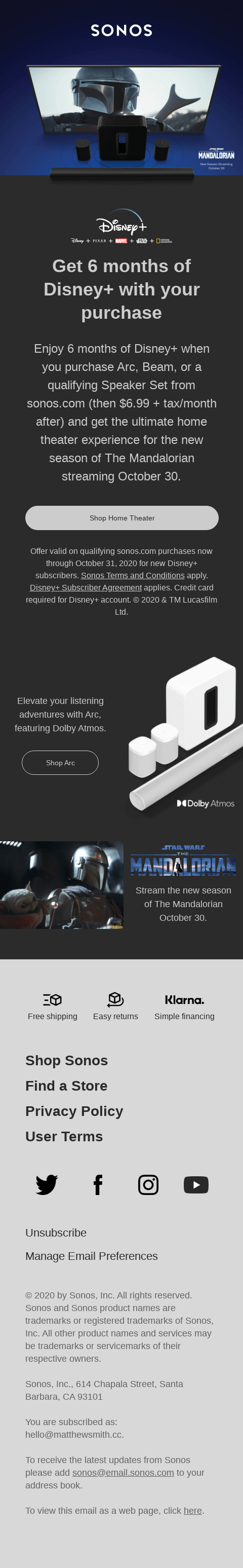 How does 6 months of Disney+ sound?