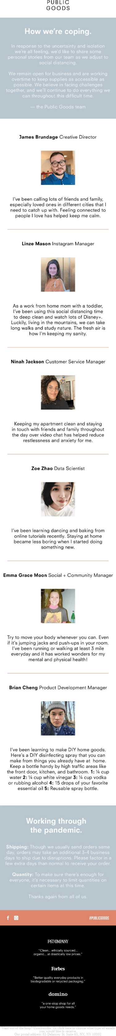 How Our Team Is Coping with Social Distancing.