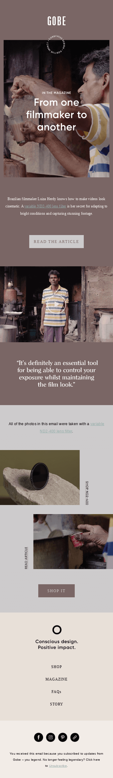 How to make your videos look more cinematic