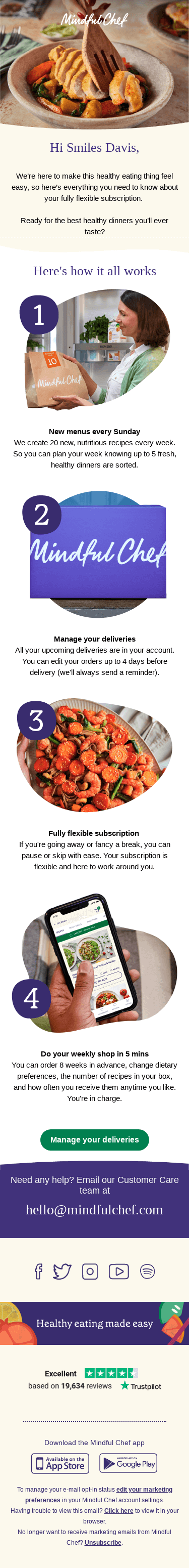 How to manage your healthy deliveries