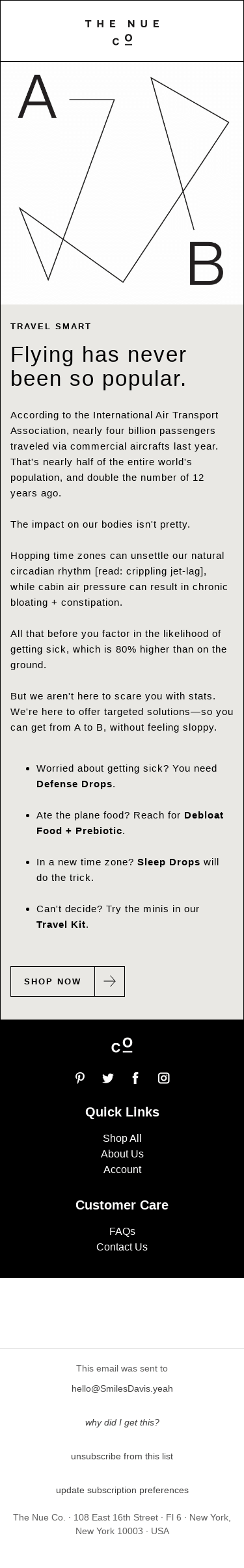 How to travel smarter (+ not get sick).