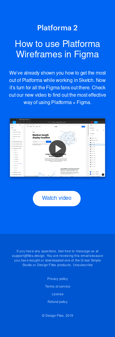 How to use Platforma in Figma
