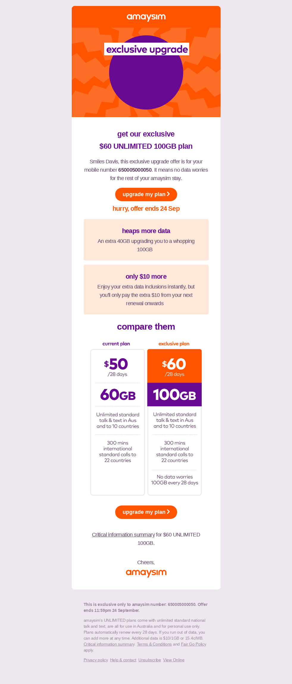 Hurry, get this exclusive offer