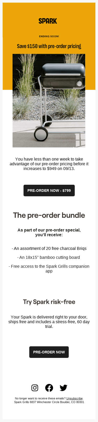 Hurry! The best deal in your inbox ends soon...