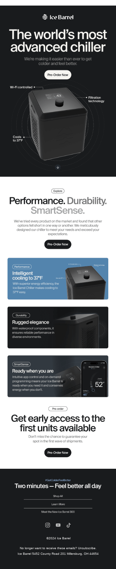 Ice Barrel Chiller now available for pre-order! 🎉