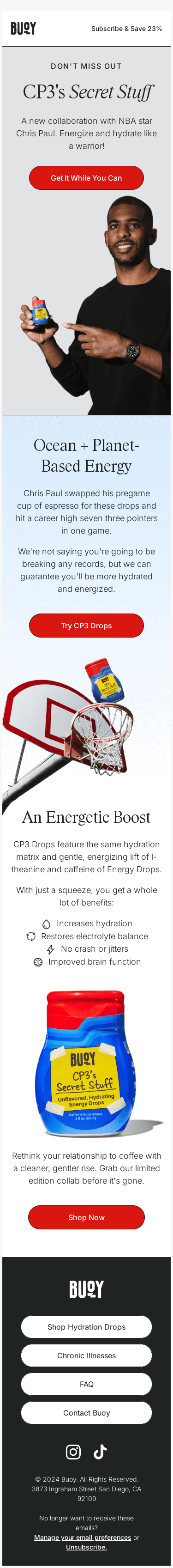 ICYMI: Chris Paul’s CP3 Drops ⚡️