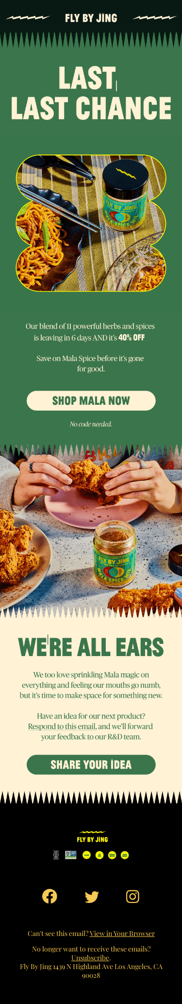 ICYMI: Mala Spice leaving soon 😲