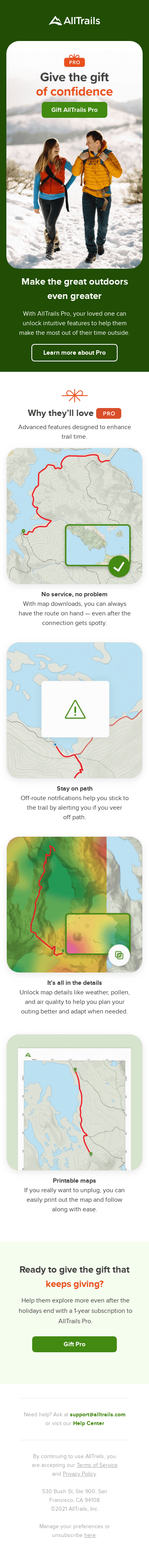 If they love the outdoors, they’ll love this gift