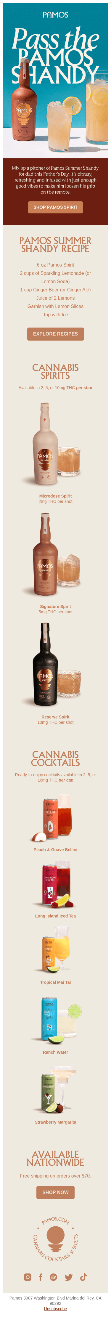 Impress Dad with the Pamos Shandy 🍋