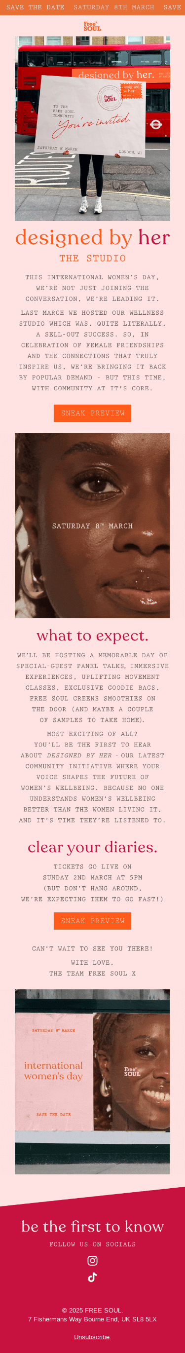 Incoming…Designed by Her: The Studio