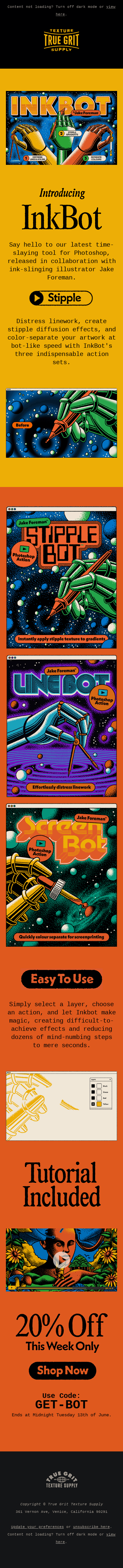 ✨ InkBot is here to make magic and destroy deadlines.