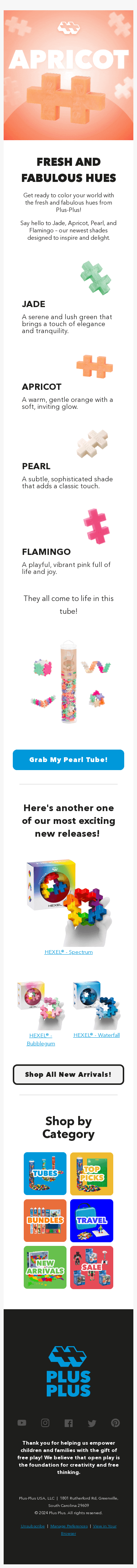 🧩 Introducing 4 Stunning New Colors 🎨