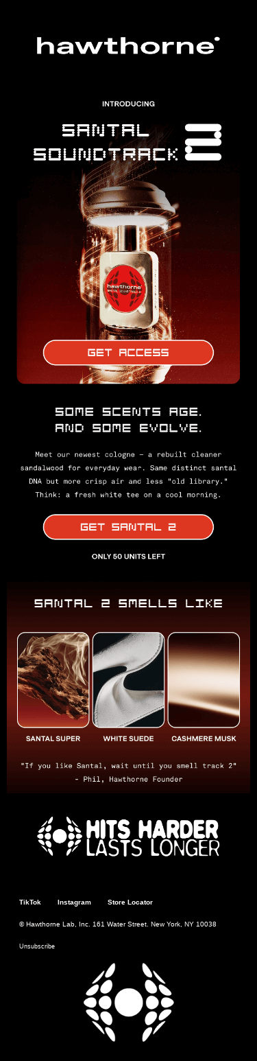 Introducing Our Newest Cologne ✌️