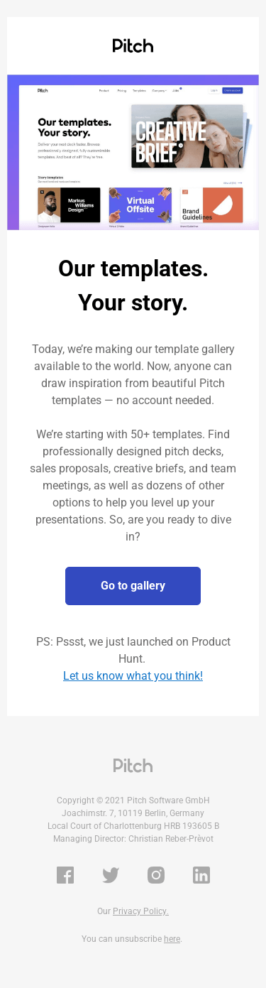 Introducing our public template gallery 