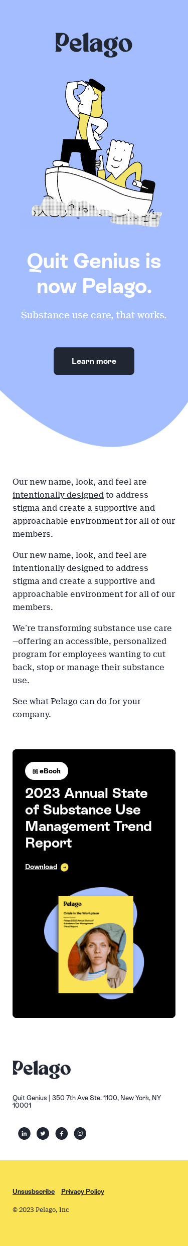 Introducing Pelago (formerly Quit Genius)