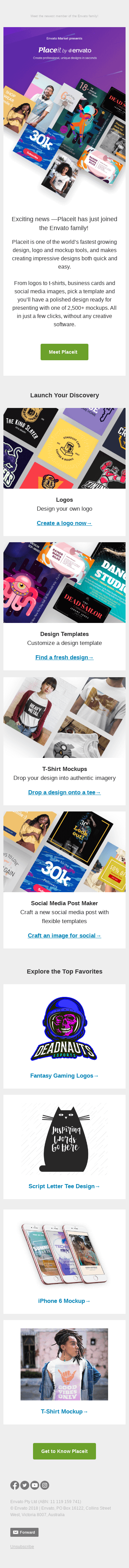 Introducing Placeit by Envato 🎉