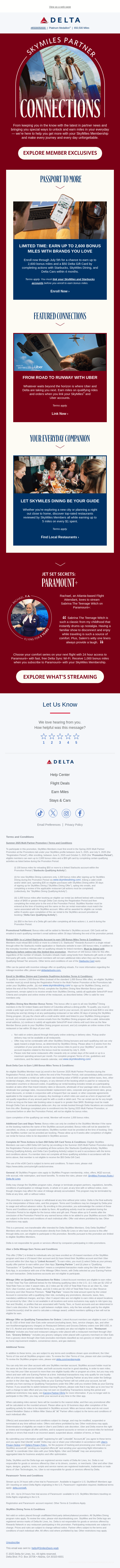 Introducing SkyMiles® Partner Connections