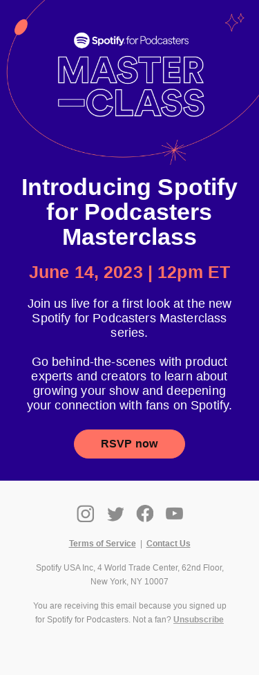 Introducing Spotify for Podcasters Masterclass