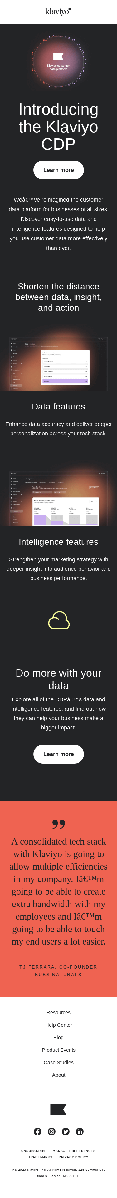 Introducing the Klaviyo CDP