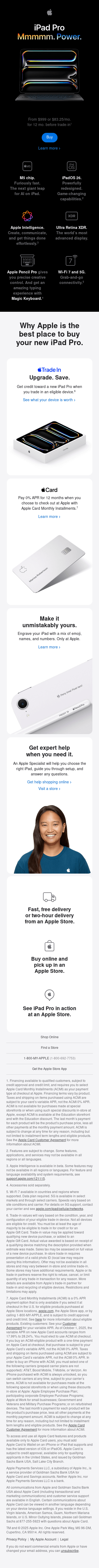 Introducing the new iPad Pro with M5 chip