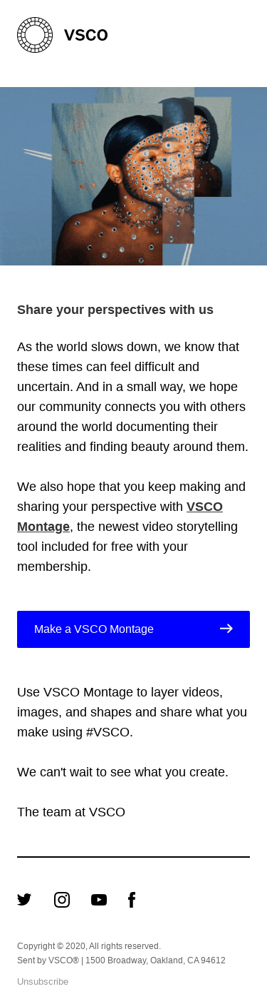 Introducing VSCO Montage