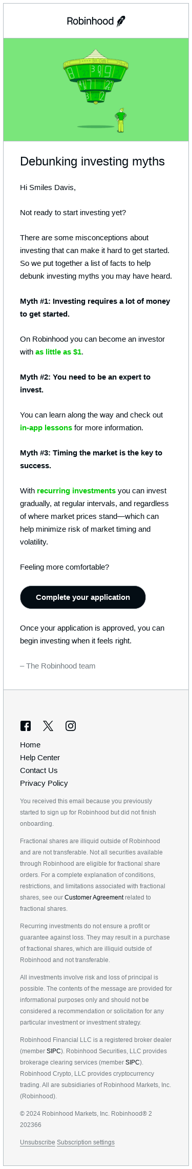 Investing: Myth or fact?