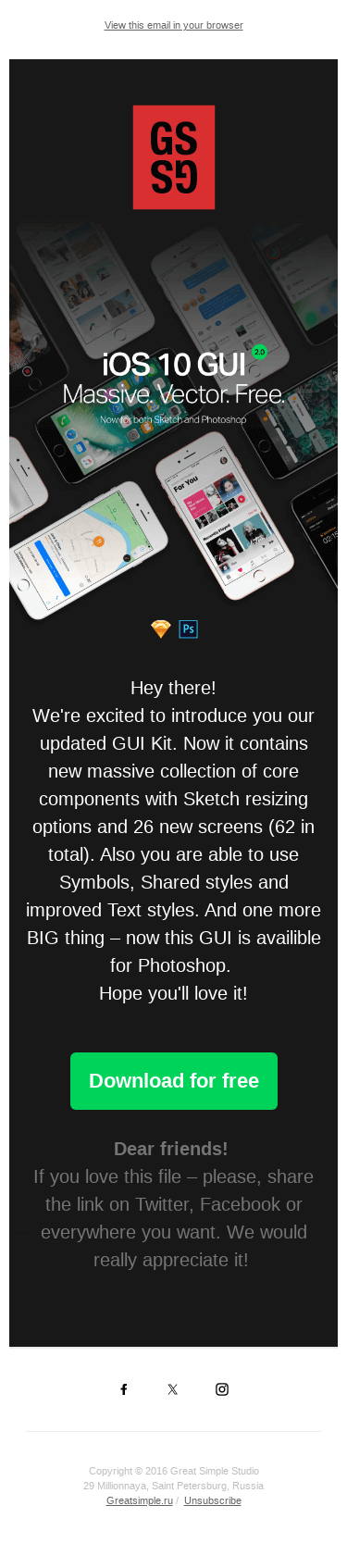 📲 iOS 10 GUI 2.0: Photoshop version + 26 new screens + New features in Sketch