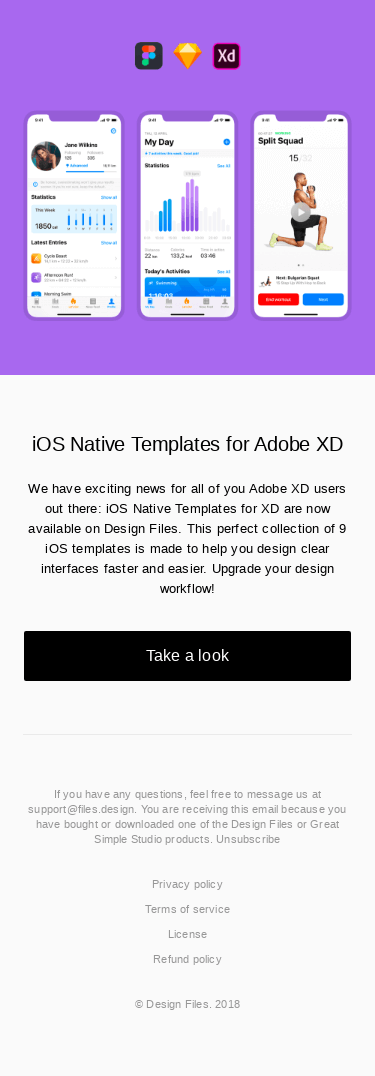 iOS Native Templates for Adobe XD — Available Now!