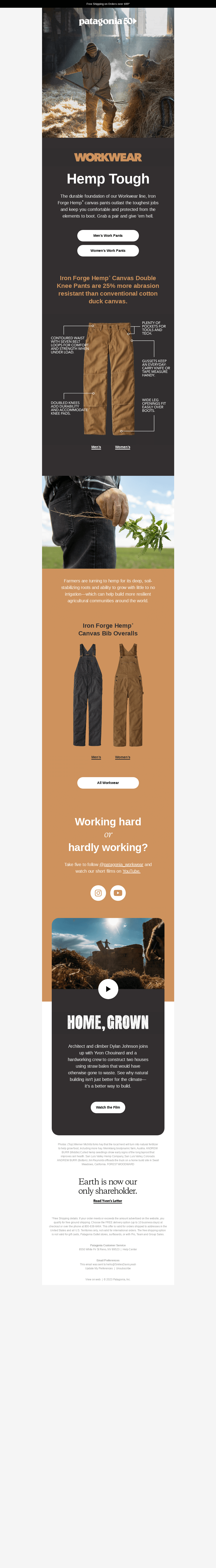 Iron Forge Hemp canvas workwear