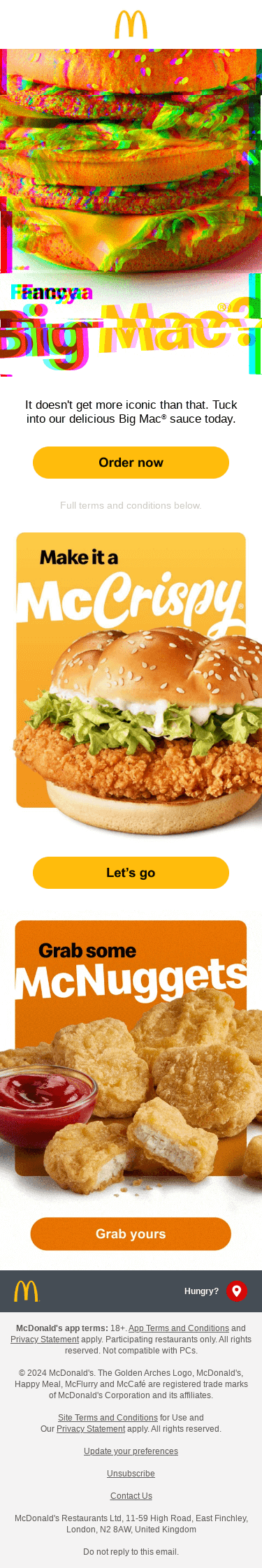 Is it time for a classic? 🍔 