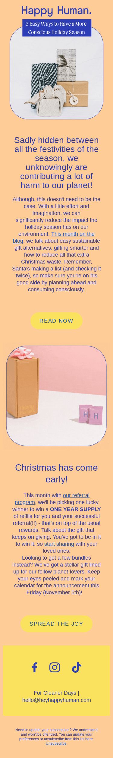 It is possible to do Christmas Consciously? 🎄